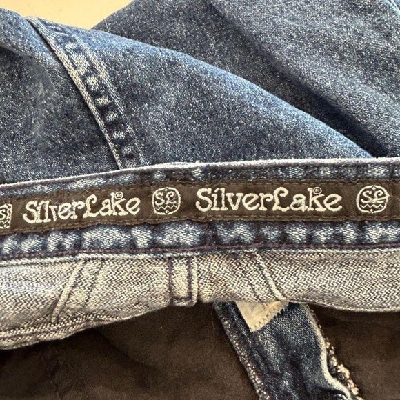 Vintage Wrangler Y2K Women SilverLake Cowgirl High-Waisted Jeans 28 x 33 Denim - Picture 4 of 8